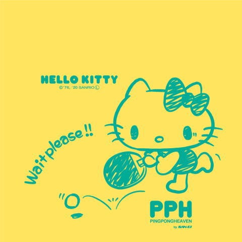 三英　【在庫限り】吸着シートハローキティコラボ－WAITPLEASE