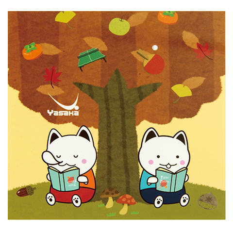 ヤサカ　にゃんこカラーシート（秋）