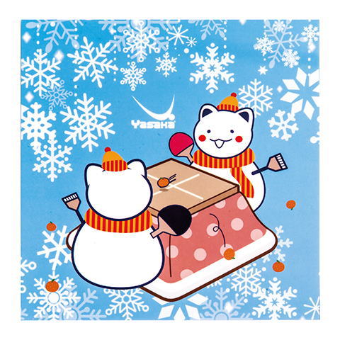 ヤサカ　にゃんこカラーシート（冬）