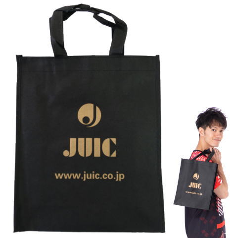 JUIC　【在庫限り】JUICバッグ（小）（ブラック×ゴールド）