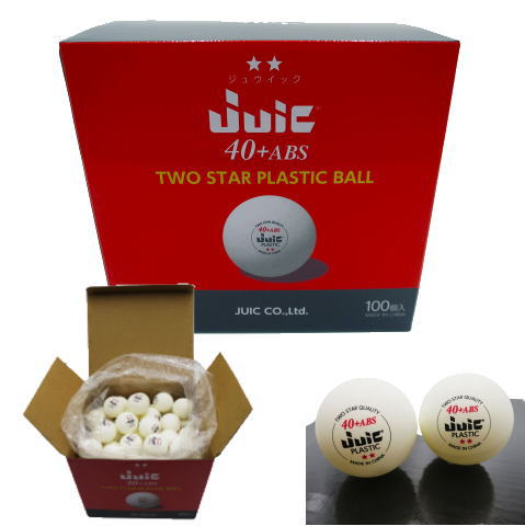 JUIC　ABSプラスチック2スターボール（1箱／100個入）