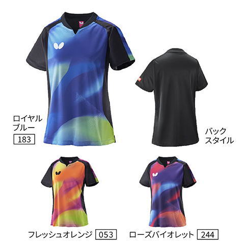 バタフライ　グレスリー・シャツ・レディース