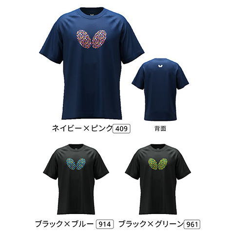 バタフライ　マルチル・Tシャツ
