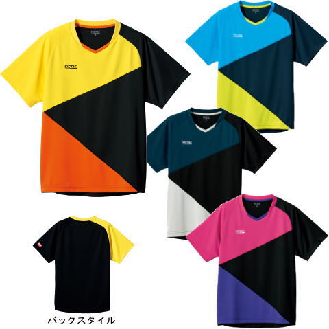 VICTAS　カラーブロックゲームシャツ