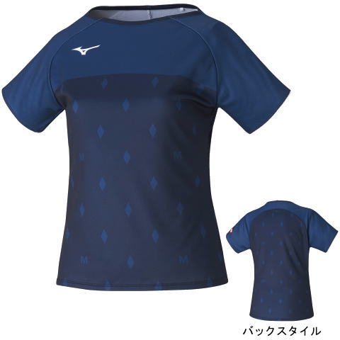 ミズノ　【在庫限り】平野美宇選手監修ゲームシャツ（ウィメンズ）（82JA1222）