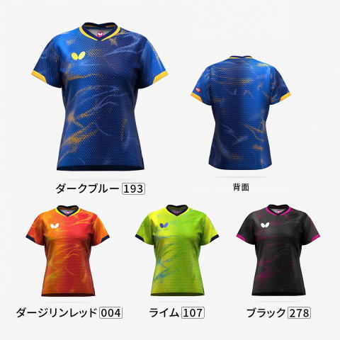 バタフライ　エリスター12・シャツ・レディース