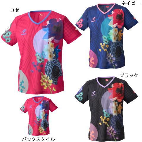 ニッタク　モダンフラワーシャツ