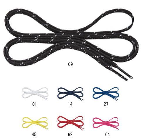 ミズノ　ラメ入りフラットシューレース（平型／幅：6MM）（J1GZ2420）