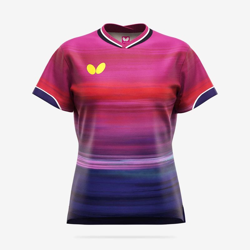 【ボールプレゼント対象品】　バタフライ　インフィリア2・シャツ・レディース