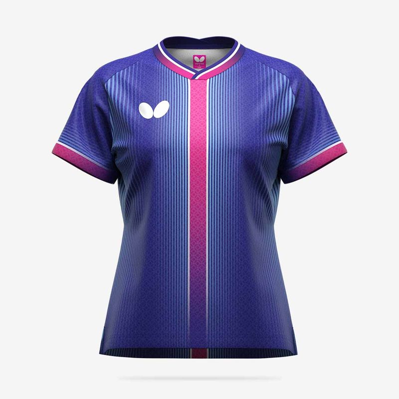 【ボールプレゼント対象品】　バタフライ　エリスター13・シャツ・レディース