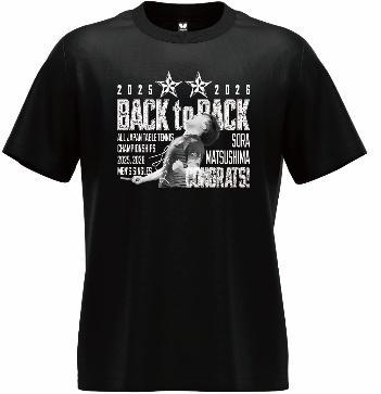 バタフライ　【限定】松島輝空全日本優勝・Tシャツ