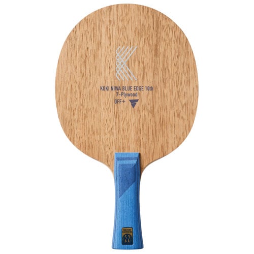 konlin77丹羽孝希ウッド　卓球ラケット VICTAS 【限定】丹羽孝希ウッド ブルーエッジ 10TH リミテッド