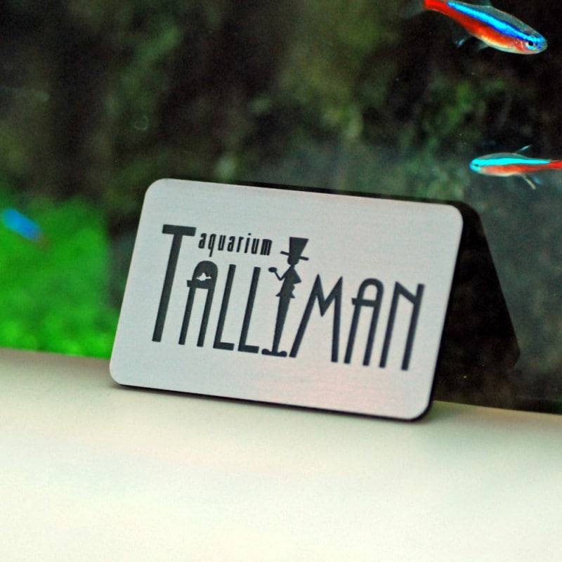 TALLMAN　アクリルロゴプレート　シルバー