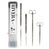 デルフィス リベラ トリミングツール シザー＆ピンセット 4点