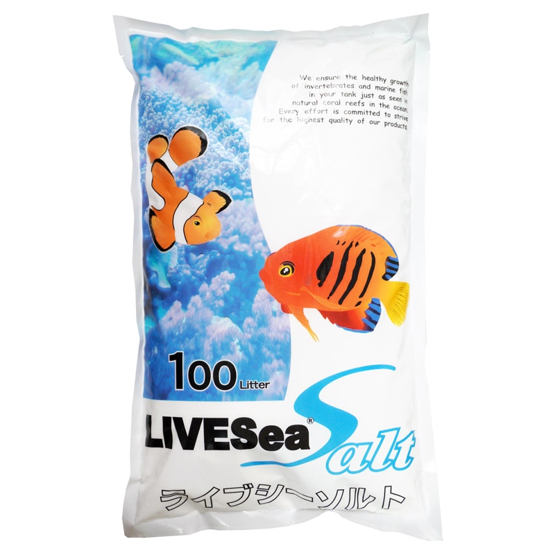 デルフィス ライブシーソルト 100L | 海水用品,人工海水・比重計,人工