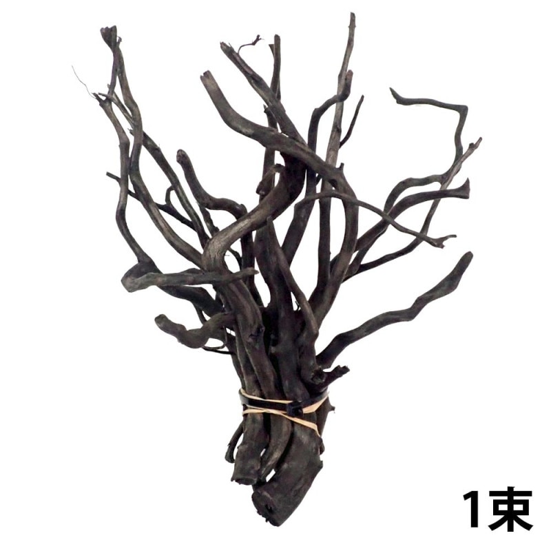 お任せ束ブランチ流木　黒系(ブラック)　1束