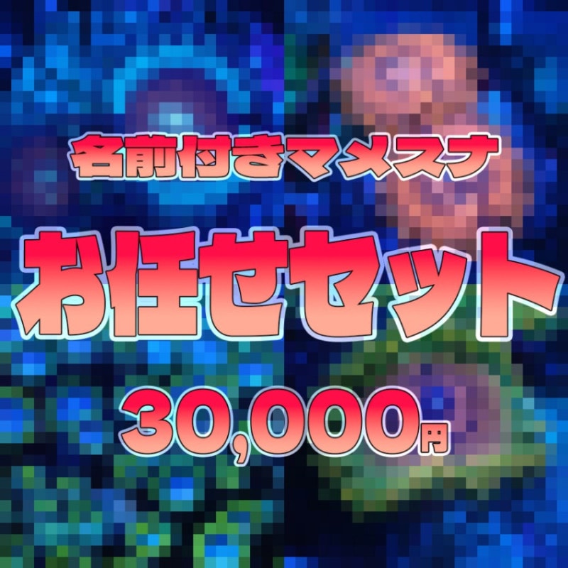 名前付きマメスナおまかせ3点セット