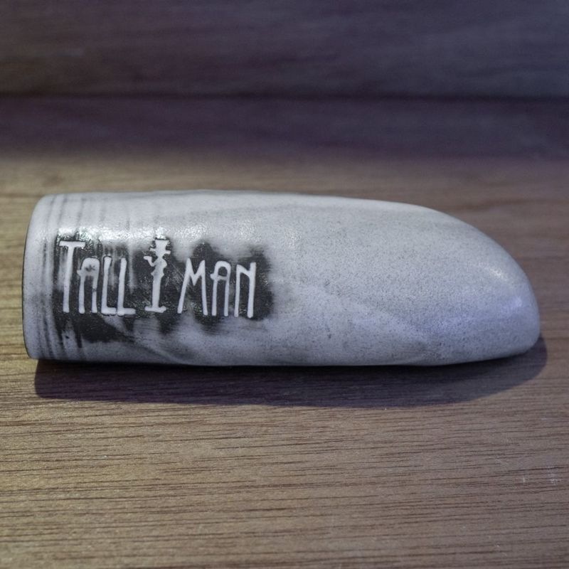 【Grande Man】TALLMANオリジナル土管　本焼きシリーズ　釉薬スペシャル！　ペコクレープM本焼き　白