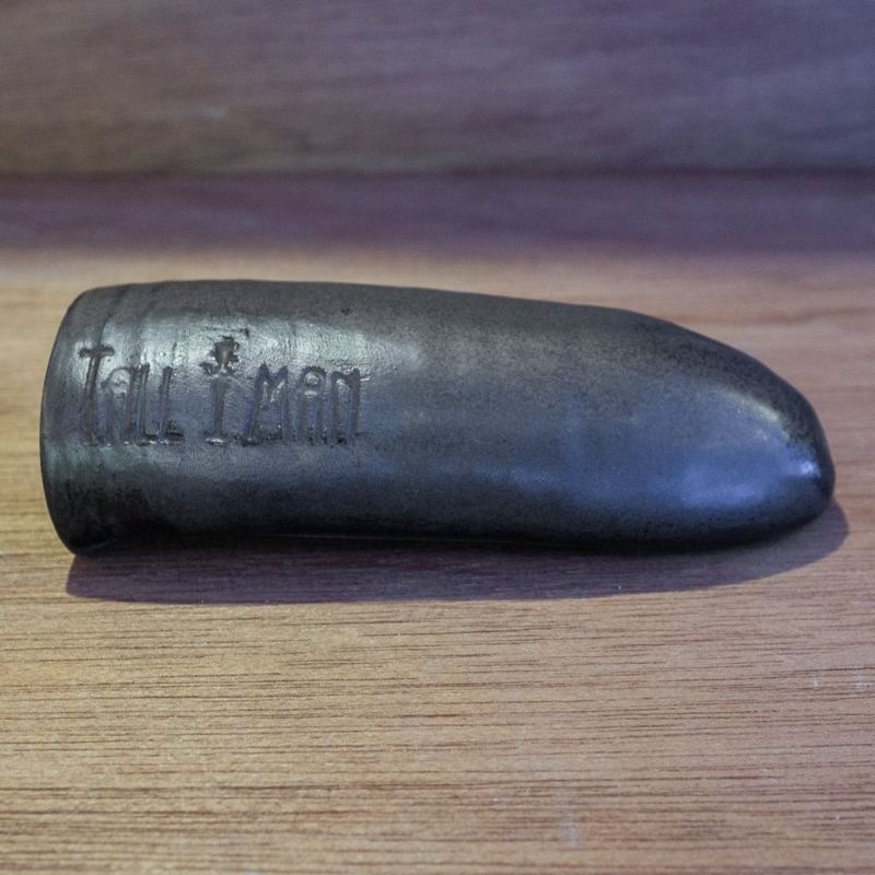 【Grande Man】TALLMANオリジナル土管　本焼きシリーズ　釉薬スペシャル！　スパニッシュクロウM本焼き　黒