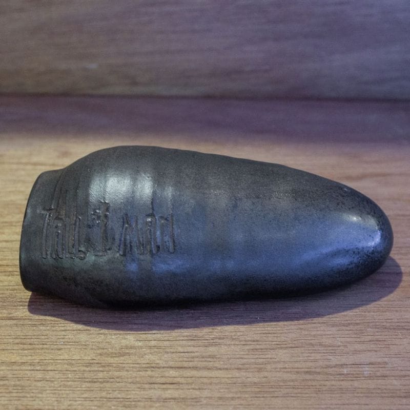 【Grande Man】TALLMANオリジナル土管　本焼きシリーズ　釉薬スペシャル！　ノコノコツチノコM本焼き　黒