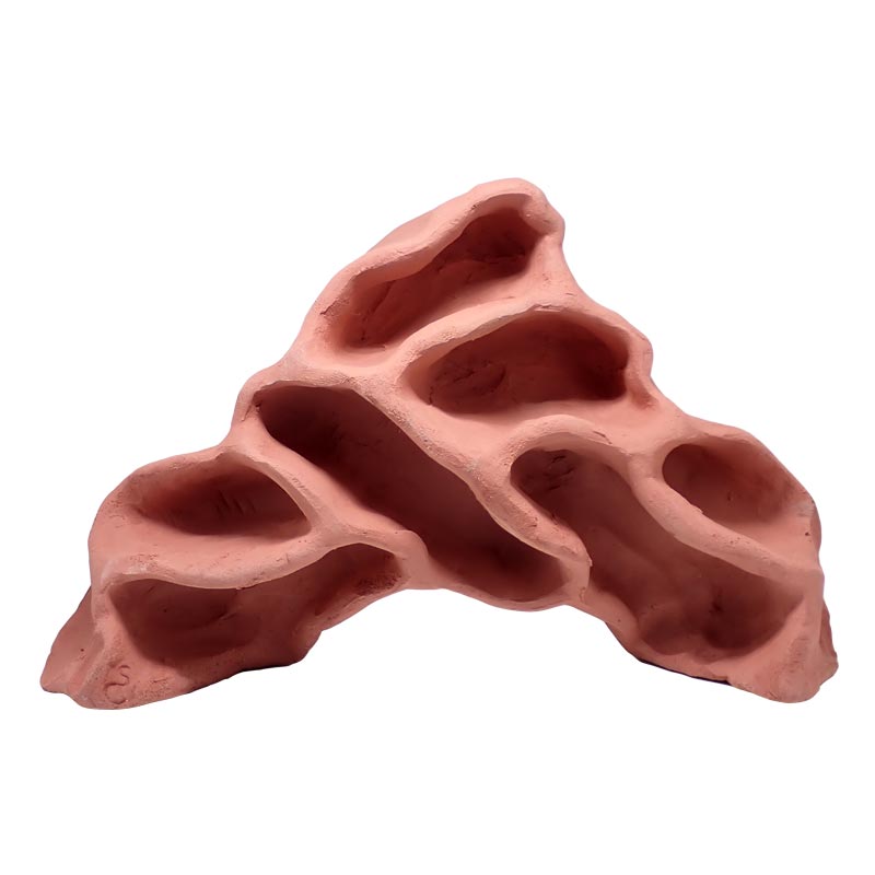 ★SheltaCrafta★オリジナル シェルター アリの巣タイプ プレコ その他熱帯魚 爬虫類 両生類 シュリンプや水草活着にも アクアリウム  全国送料無料SheltaCraftaオリジナル Asatシェルター アリの巣型