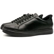 6cmUP スニーカー メンズ 本革 ブラック【cb6050blk】