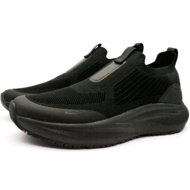 6cmUP スニーカー メンズ メッシュ素材（撥水構造） ブラック【fdml】