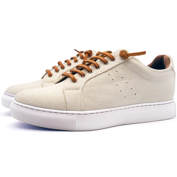 5cmUP スニーカー メンズ キャンバス生地ホワイト【hb010cca5wht】