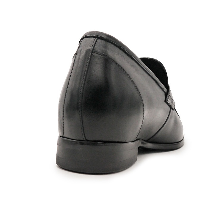 7.5cmUP ビジネスシューズ メンズ 牛革 ブラック【jpj41123-75cmblk】