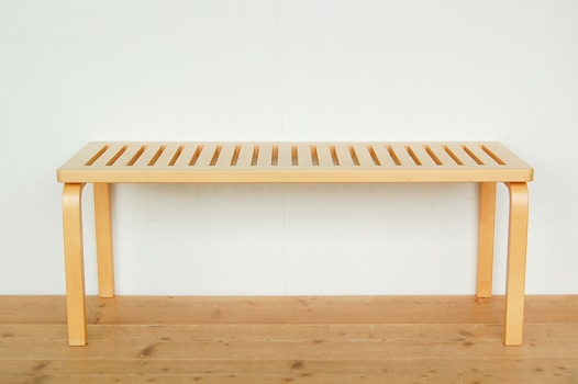 アンティークアルチプレーヤー 北欧家具 通販 フィンランド製 アルヴァ・アアルト ベンチ 153B