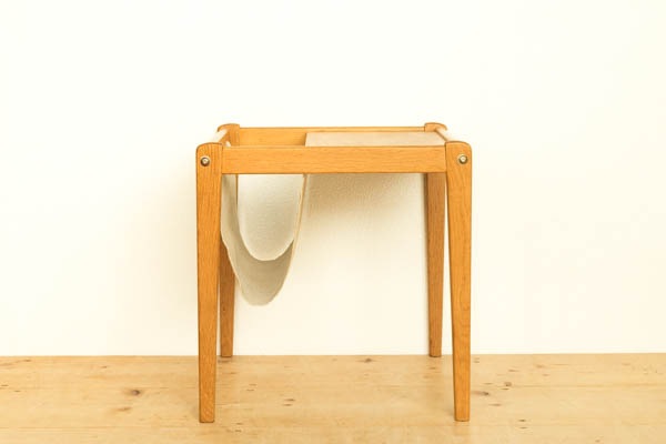 1960s ヴィンテージ デンマーク製 マガジンラックサイドテーブル 仕上済 マガジンラック チーク材 デンマーク製 サイドテーブル 雑誌