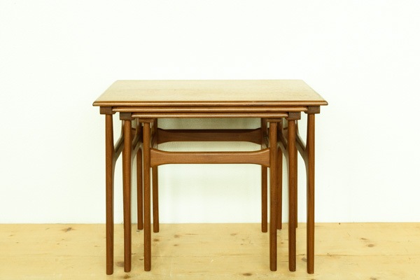 北欧家具 通販 デンマーク製 ビンテージ ネストテーブル