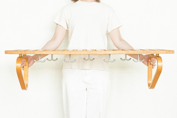 北欧　棚　ラック　ALVAR Aalto アアルト　超ビンテージ アアルト 北欧家具 通販 ビンテージ ウォールシェルフ