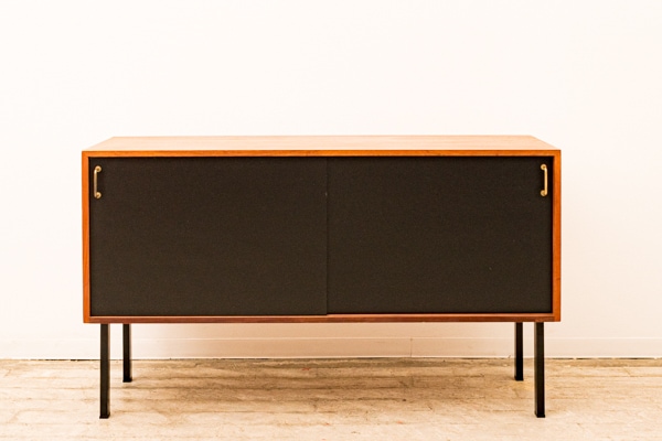 【専用出品】ユナイテッド社製ビンテージサイドボード ヴィンテージウッドサイドボード｜無垢材×スチールのおしゃれ収納