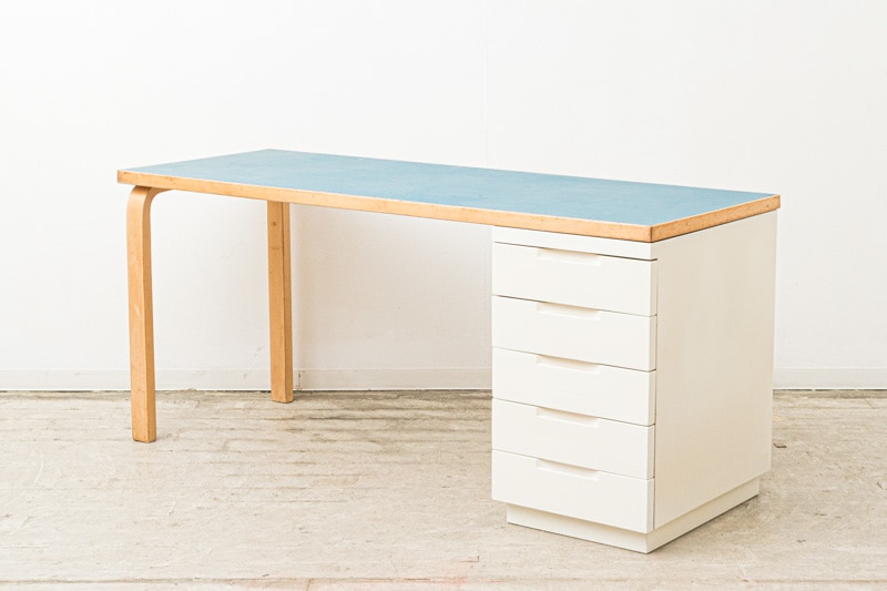 アルヴァ•アアルト　デスク棚　ヴィンテージ ヴィンテージ アルテック テーブル デスク アルヴァ・アアルト