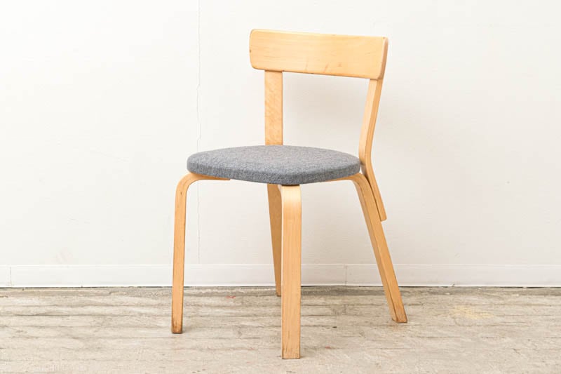 アルヴァ・アアルト　チェア　　no.69　北欧 北欧家具 talo フィンランド製 アルヴァ・アアルト チェアNo.69/50s