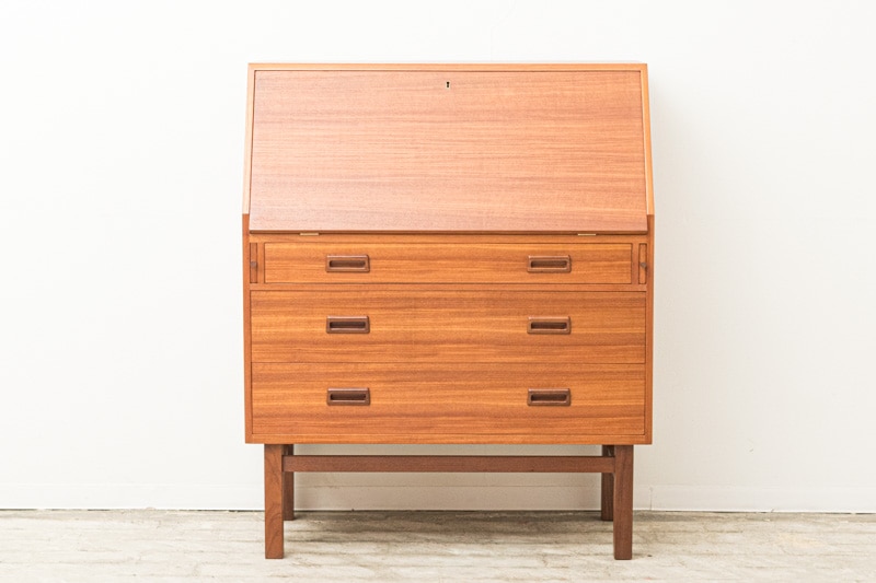 【値下げ中】70年代　北欧ヴィンテージ　デンマーク製　スライドデスク デンマークヴィンテージ コンソールデスク テーブル 北欧