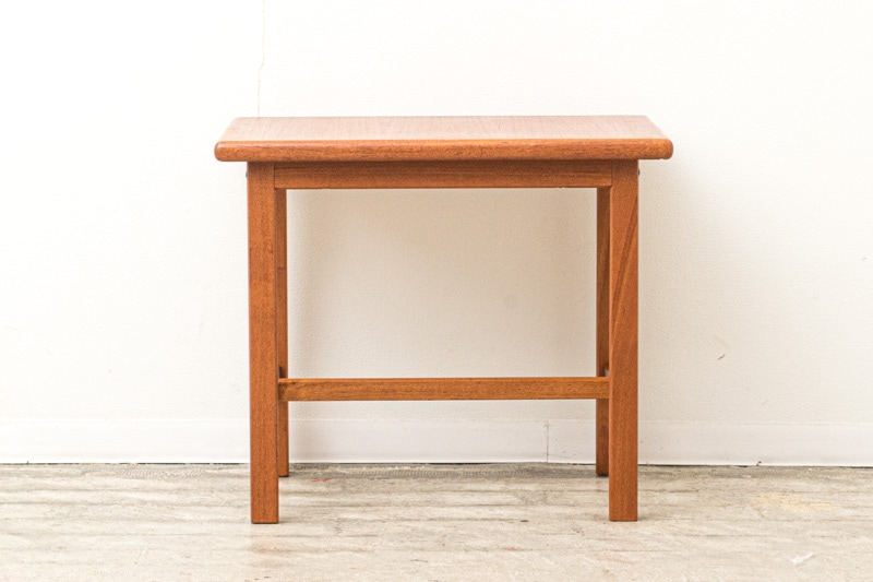 北欧ビンテージ サイドテーブル 北欧ヴィンテージ風Vカットデザイン サイドテーブル・サイド