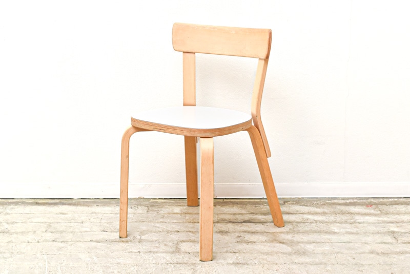 北欧家具 talo artek フィンランド製 アルヴァ・アアルト チェア69/70年代