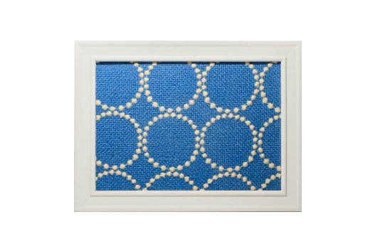 【ランダム位置】Tambourine Hallingdal　Blue<br>ファブリックフレーム<br>【1605fi-noz21b】