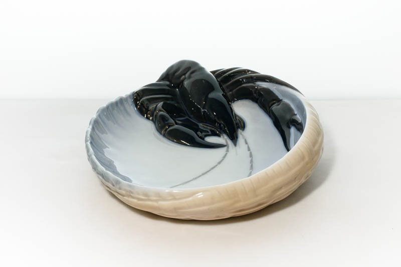 ROYAL COPENHAGEN<br/>Lobster　Erik Nielsen　ボウル<br/>【1801dk-noz46】