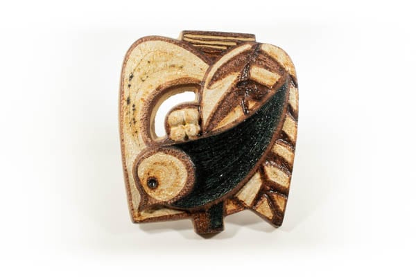 SOHOLM　Noomi Backhausen 陶板 ウォールプレート バード<br/>【1912dk-noz18】