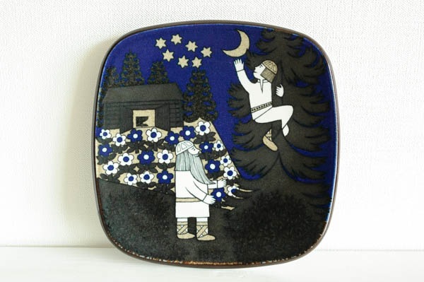 ARABIA　Kalevala　Raija Uosikkinen　イヤープレート1987<br/>【5-2038-noz12】