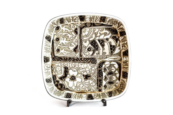 ROYAL COPENHAGENNils Thorsson BACA スクエアプレート(魚)【N2305-nozm20】