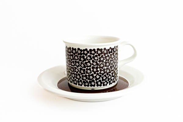 ARABIA　Faenza　Inkeri Seppala　カップ＆ソーサー<br/>【5-1134-nozm1】