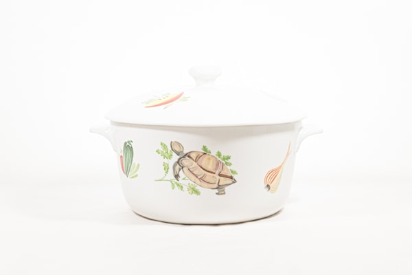 LYNGBY PORCELIN<br/>Picnic　鍋・大<br/>【2002-noz7】