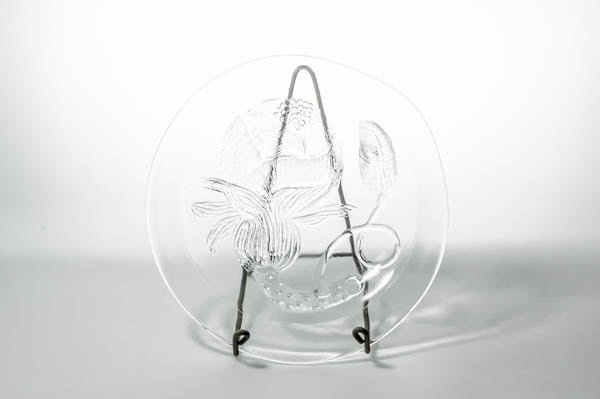 Nuutajarvi/iittala　Pioni　Oiva Toikka　プレート17cm</br>【6-10-noz8】