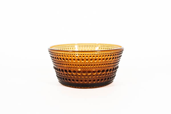 Nuutajarvi Kastehelmi Oiva Toikka ボウル