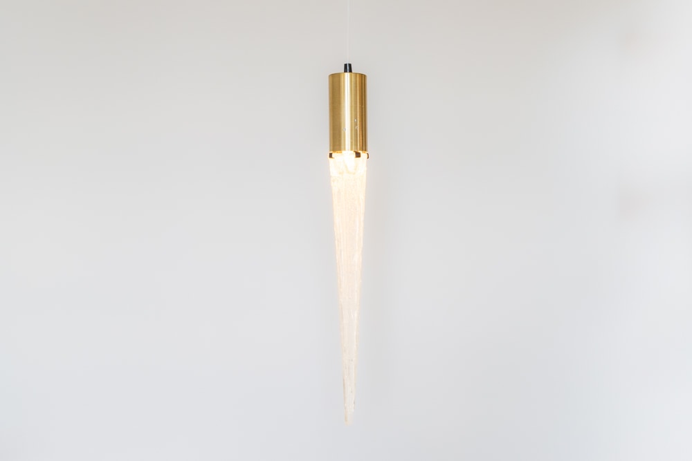 デンマーク製 つらら型 ペンダントランプ