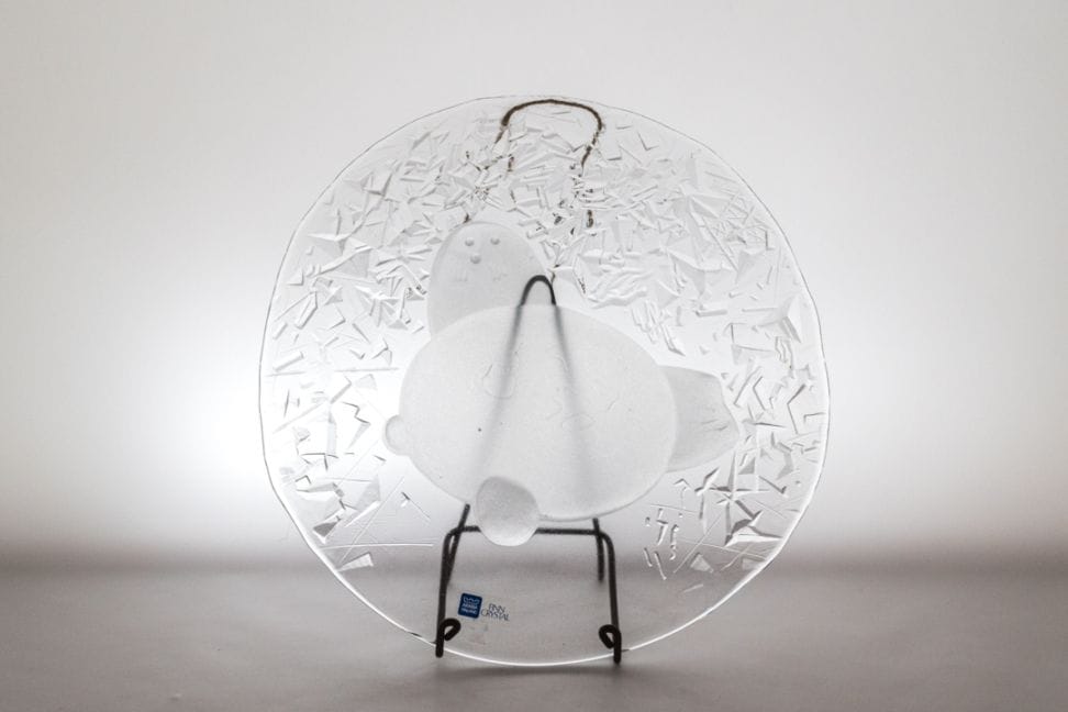 Nuutajarvi/ARABIA Pohjola Markku Salo ガラスオーナメント アザラシ